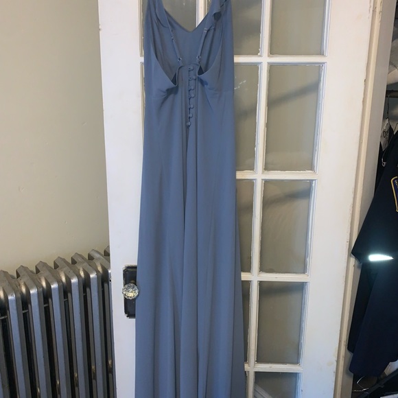 Lulu’s Meteoric Rise Blue Maxi Dress - Picture 3 of 8